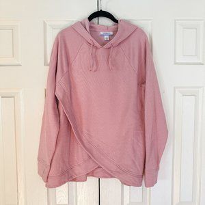 Motherhood Maternity Nursing Sweatshirt - Pink L
